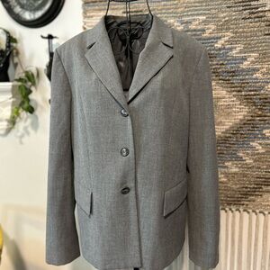 The Limited Stretch Classic Gray Women's Blazer